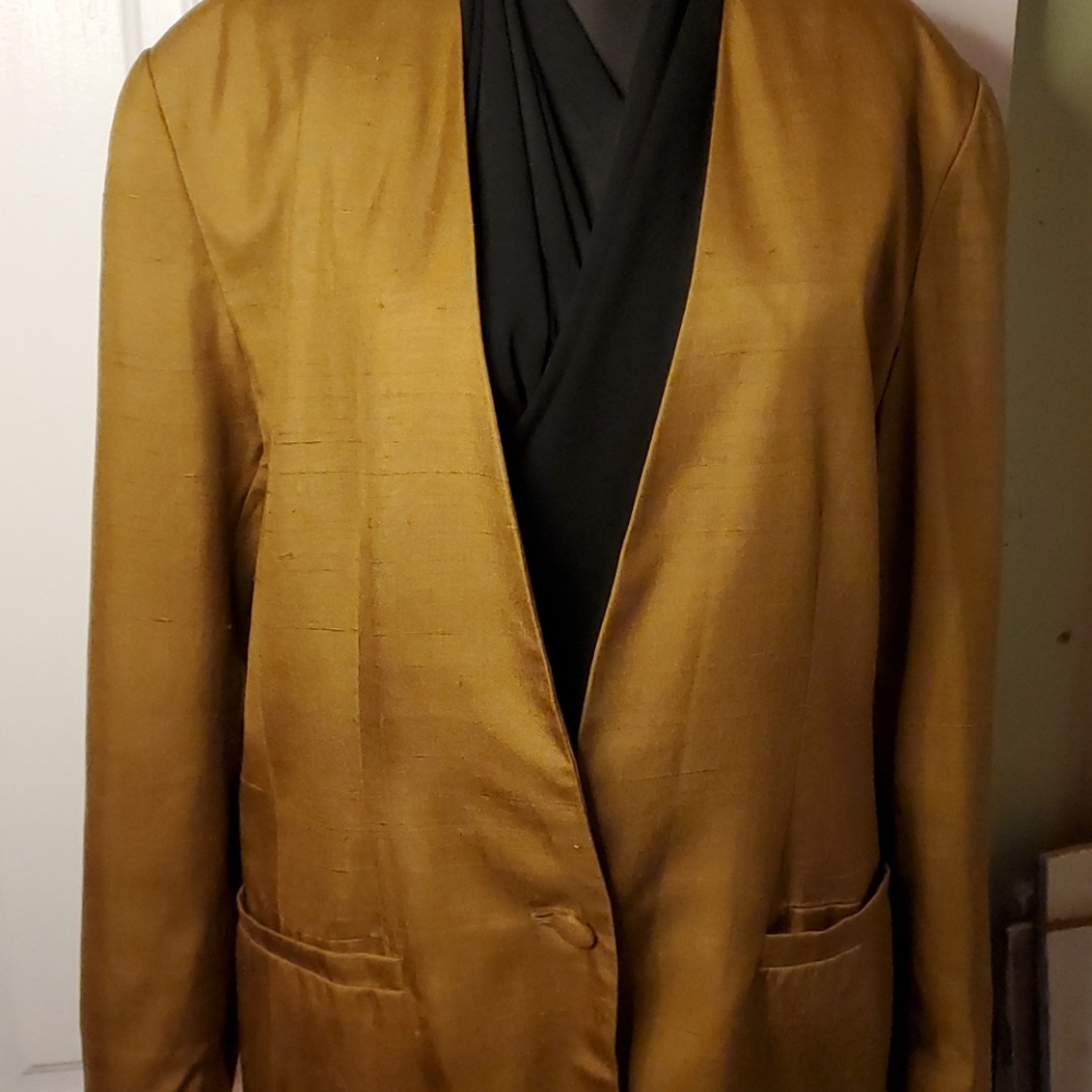 Evan Picone Silk Suit